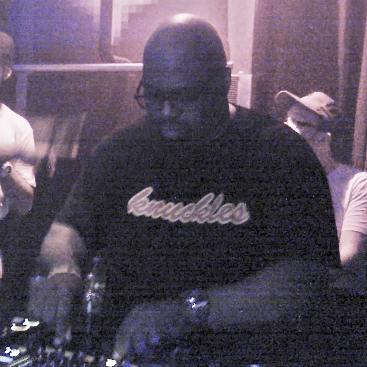 Frankie Knuckles, resident DJ at The Warehouse in Chicago