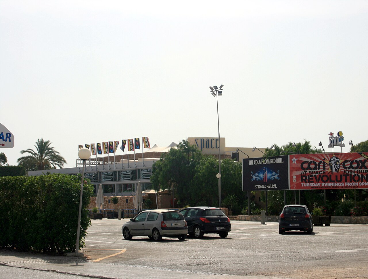 Space nightclub in Ibiza