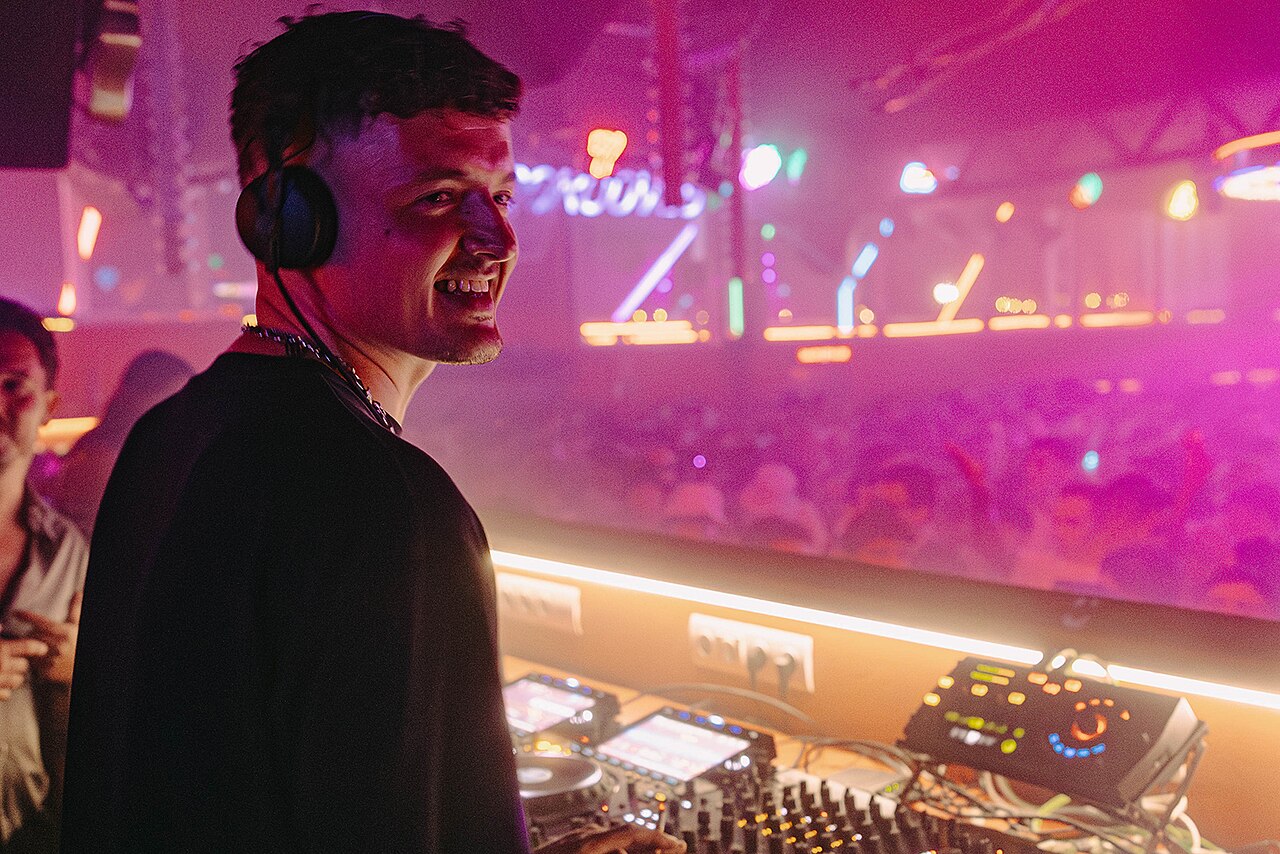 A performance at DC-10 in Ibiza
