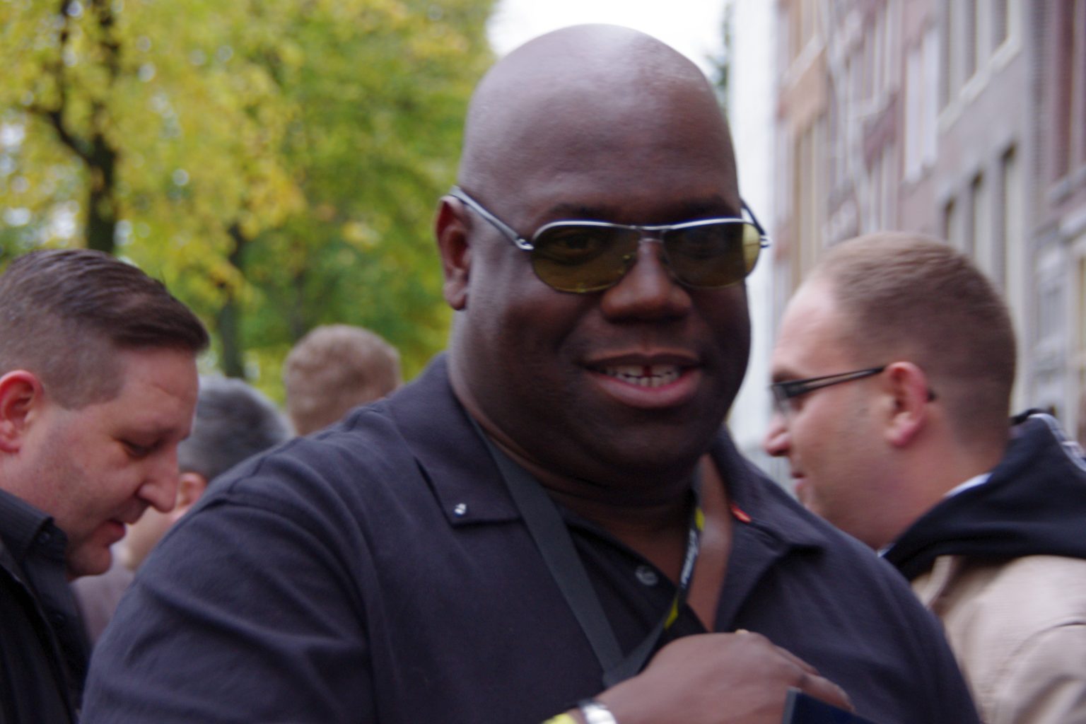 Carl Cox, whose record collection runs past 150,000 vinyl records