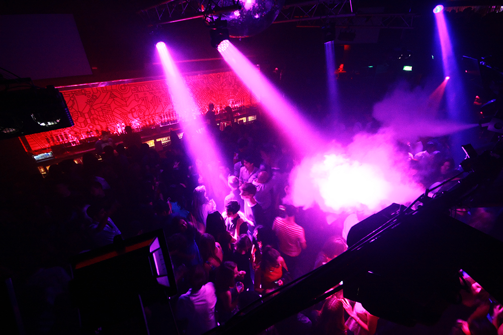 The dance floor at Ministry of Sound in London