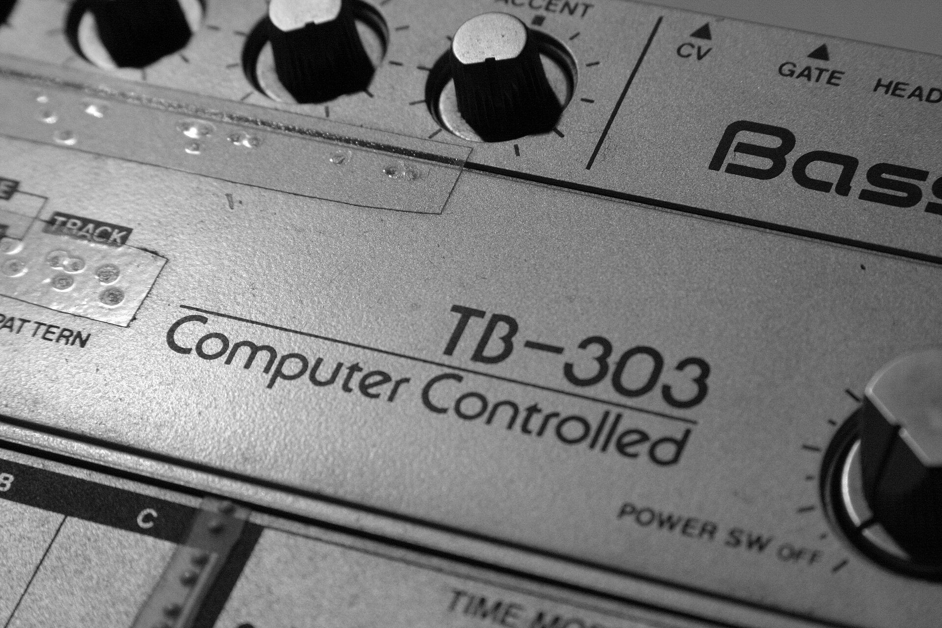 Roland TB-303 synthesizer that created the acid house sound in the history of house music