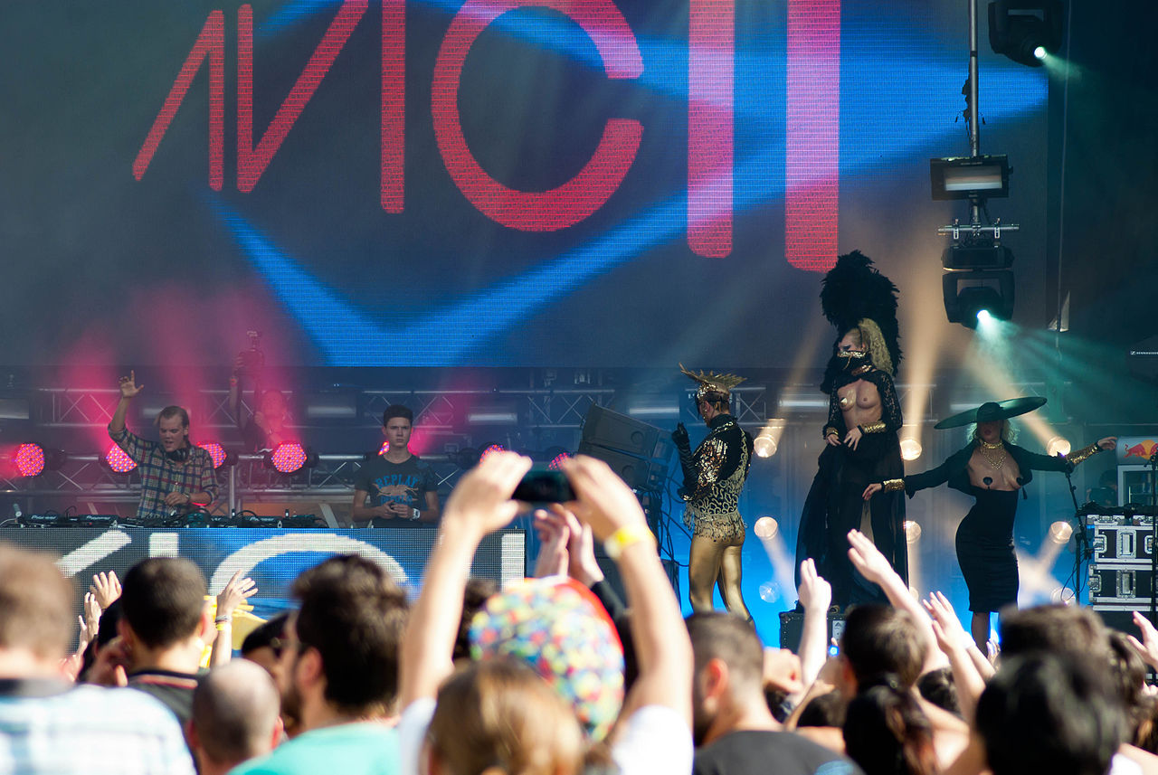 Avicii performing live in 2011, the debut year honoured by the Avicii Tribute Experience at Tomorrowland 2026