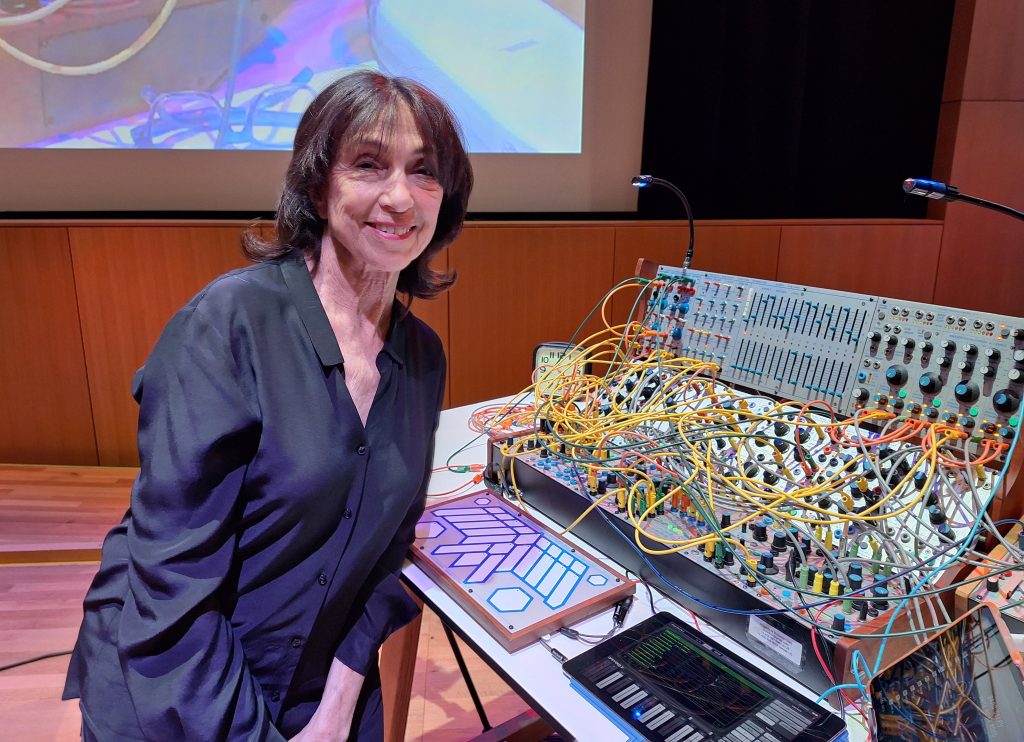Suzanne Ciani, a pioneer of the Buchla synthesizer