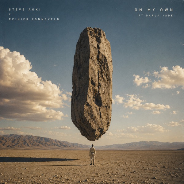 On My Own single artwork, Steve Aoki and Reinier Zonneveld featuring Darla Jade