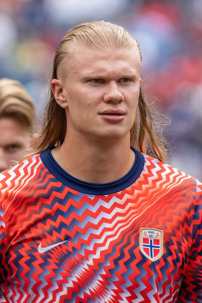 Erling Haaland playing for Norway at the 2026 FIFA World Cup