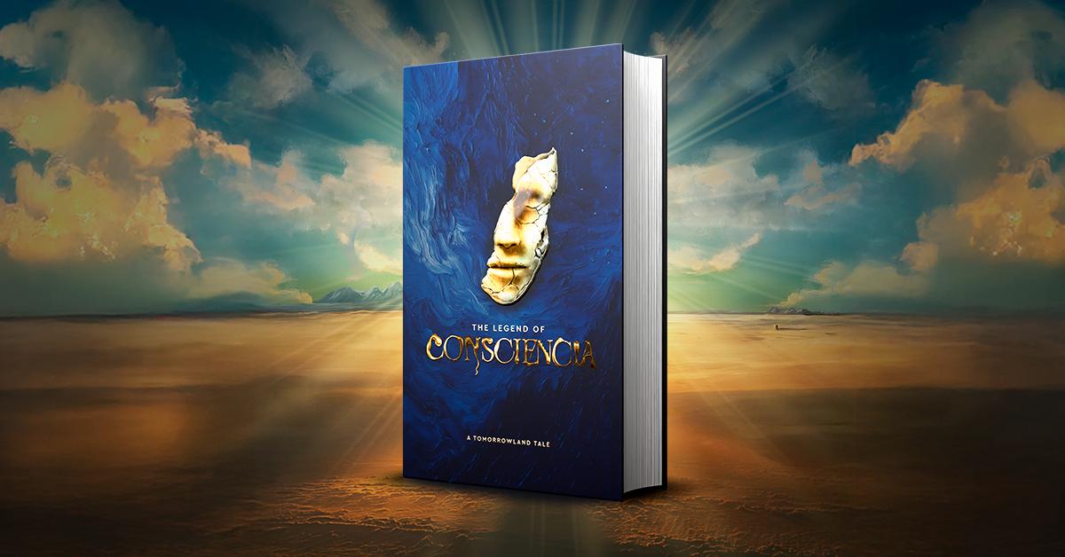 Official CONSCIENCIA theme artwork for Tomorrowland 2026