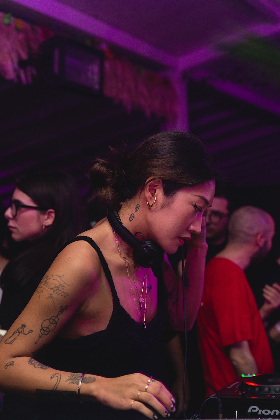 Peggy Gou DJing in Naples in 2019