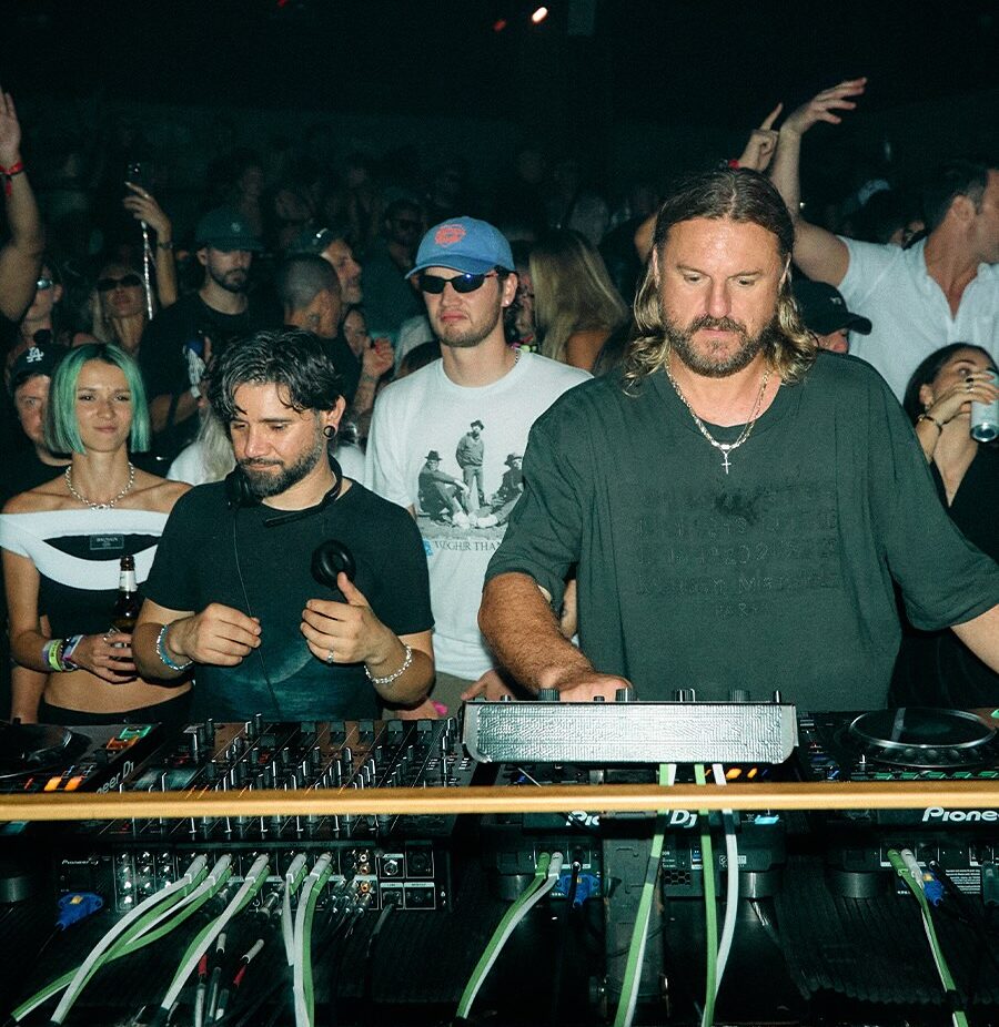 Skrillex and Solomun together ahead of the Rumpta release