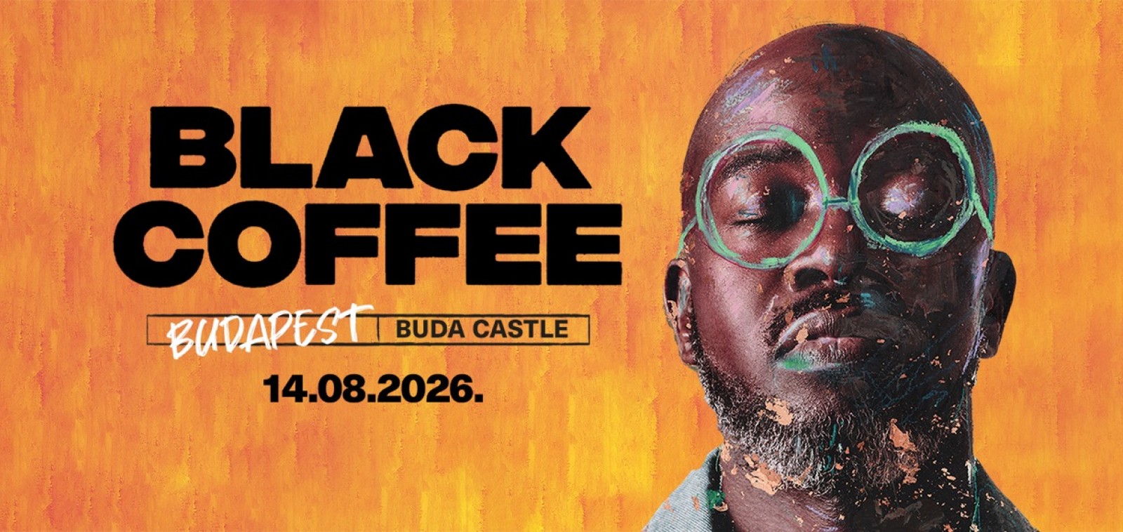 Black Coffee Buda Castle show announcement, Budapest, August 14 2026