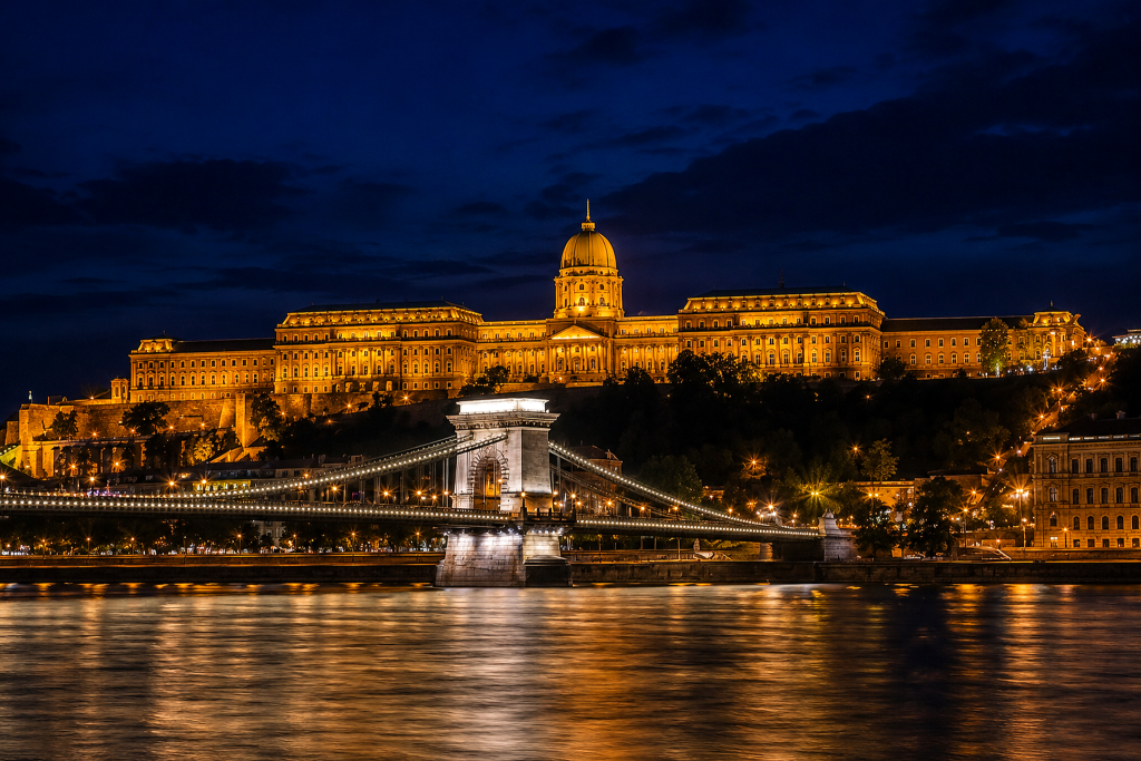 Buda Castle in Budapest, site of the Black Coffee open air show