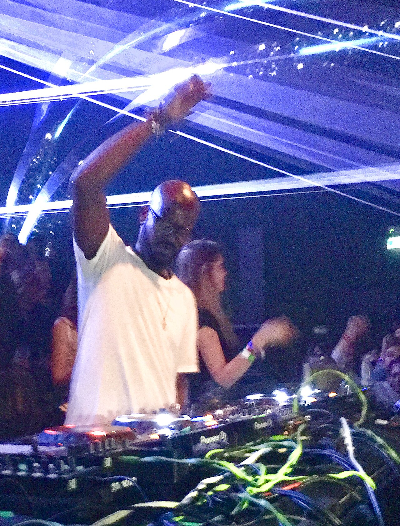 Black Coffee performing a DJ set