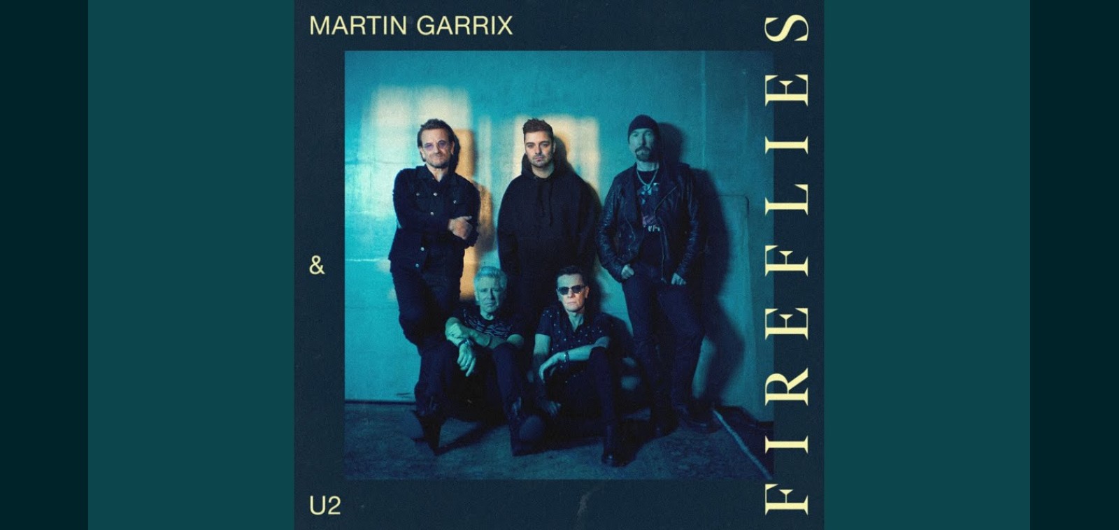 Martin Garrix U2 Fireflies single artwork