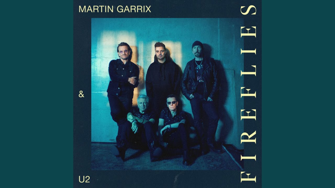 Fireflies by Martin Garrix and U2 official single artwork
