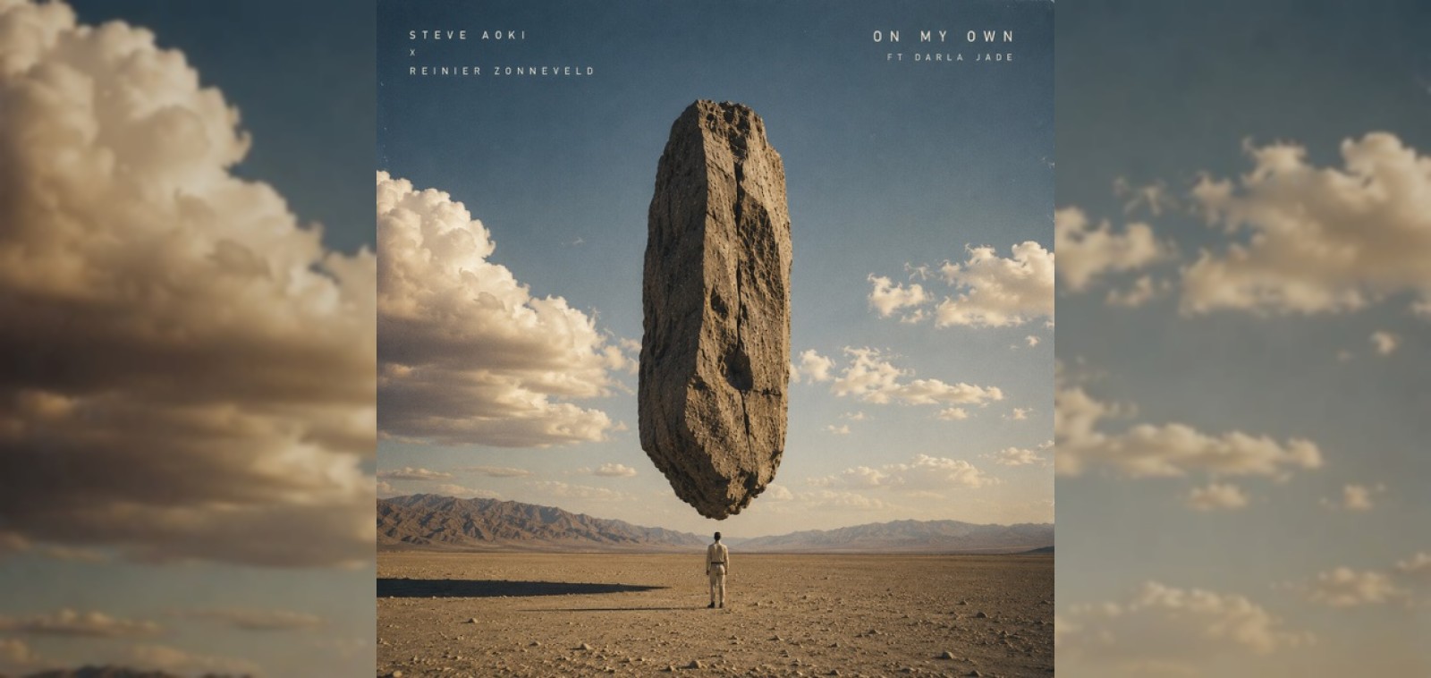 Steve Aoki and Reinier Zonneveld On My Own artwork courtesy of Dim Mak Records