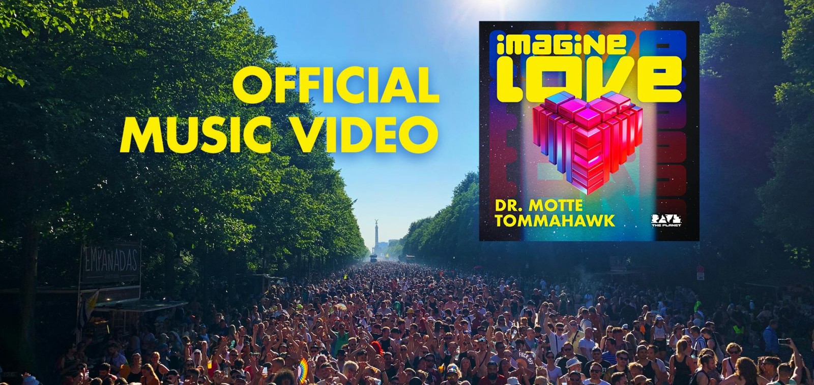 Rave The Planet 2026 IMAGINE LOVE official artwork