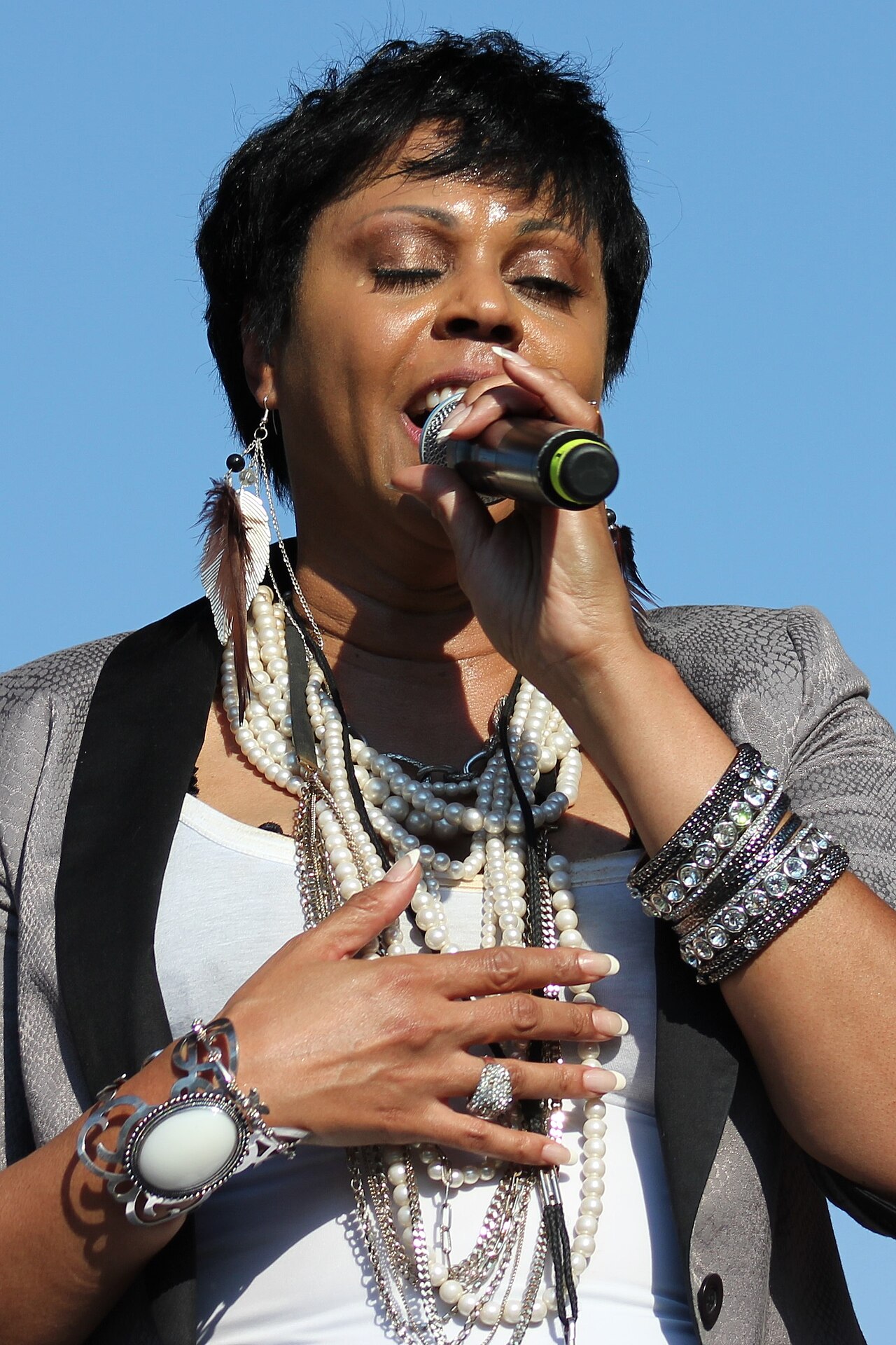 Crystal Waters, voice of Gypsy Woman, one of the tracks that changed house music