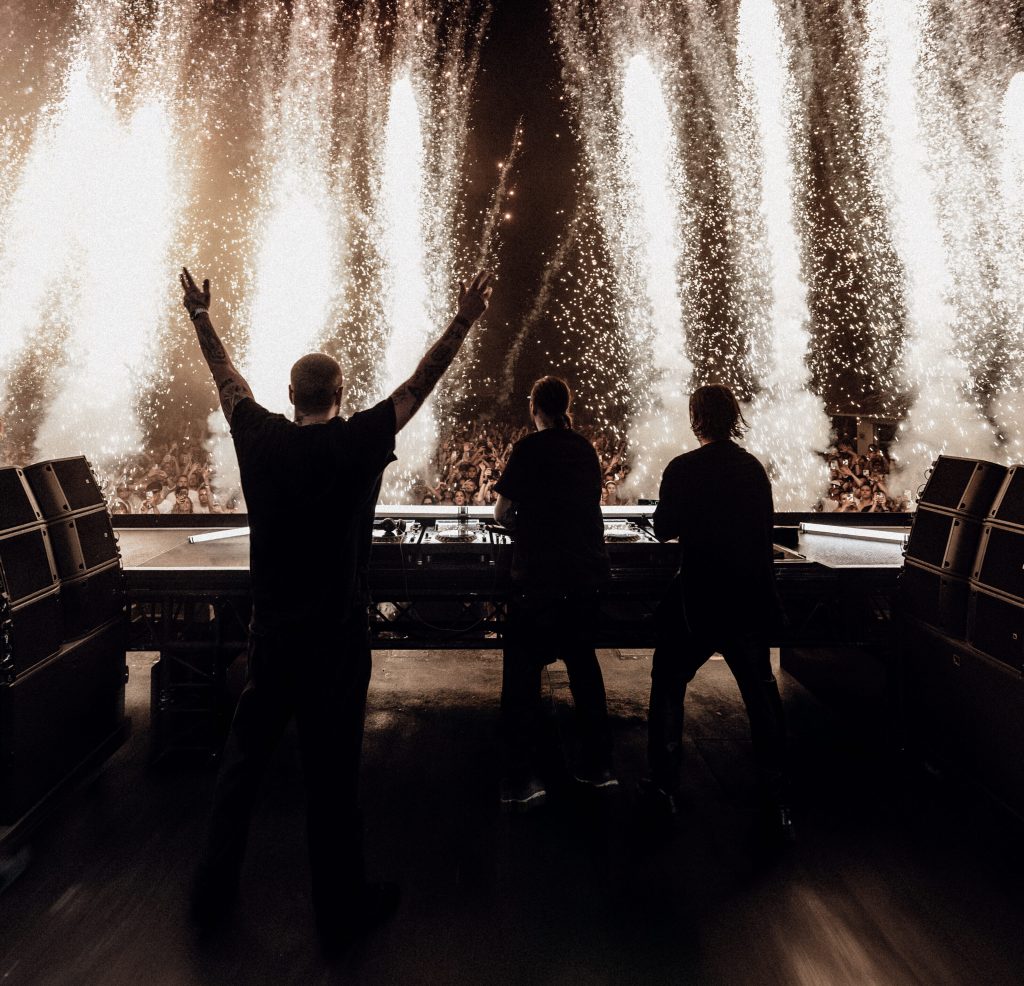 Swedish House Mafia premiering Happiness Is So Sad at Ushuaia Ibiza on June 28 2026