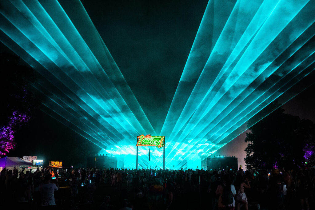 Crowd at The Farm before Bonnaroo 2027 was canceled