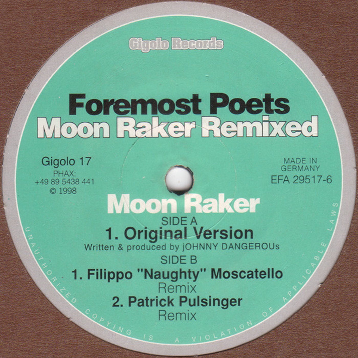 Foremost Poets Moonraker artwork at the center of the Alien Superstar sample lawsuit