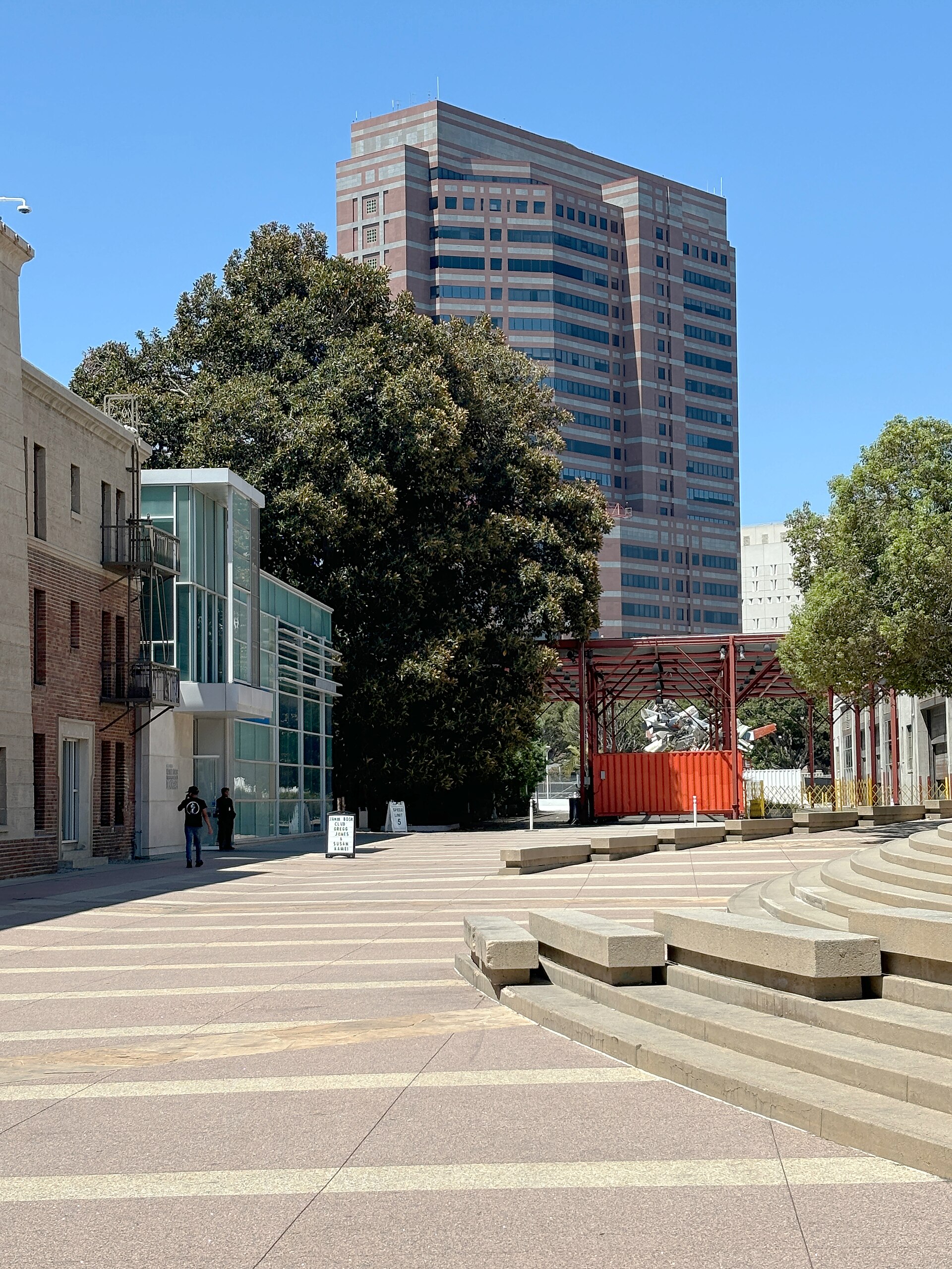 Los Angeles federal courthouse where the Alien Superstar sample lawsuit was filed