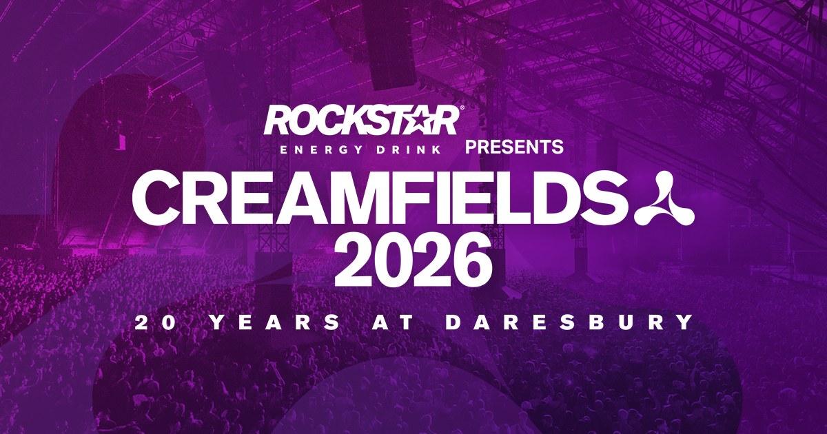 Eric Prydz Creamfields 2026 official festival artwork