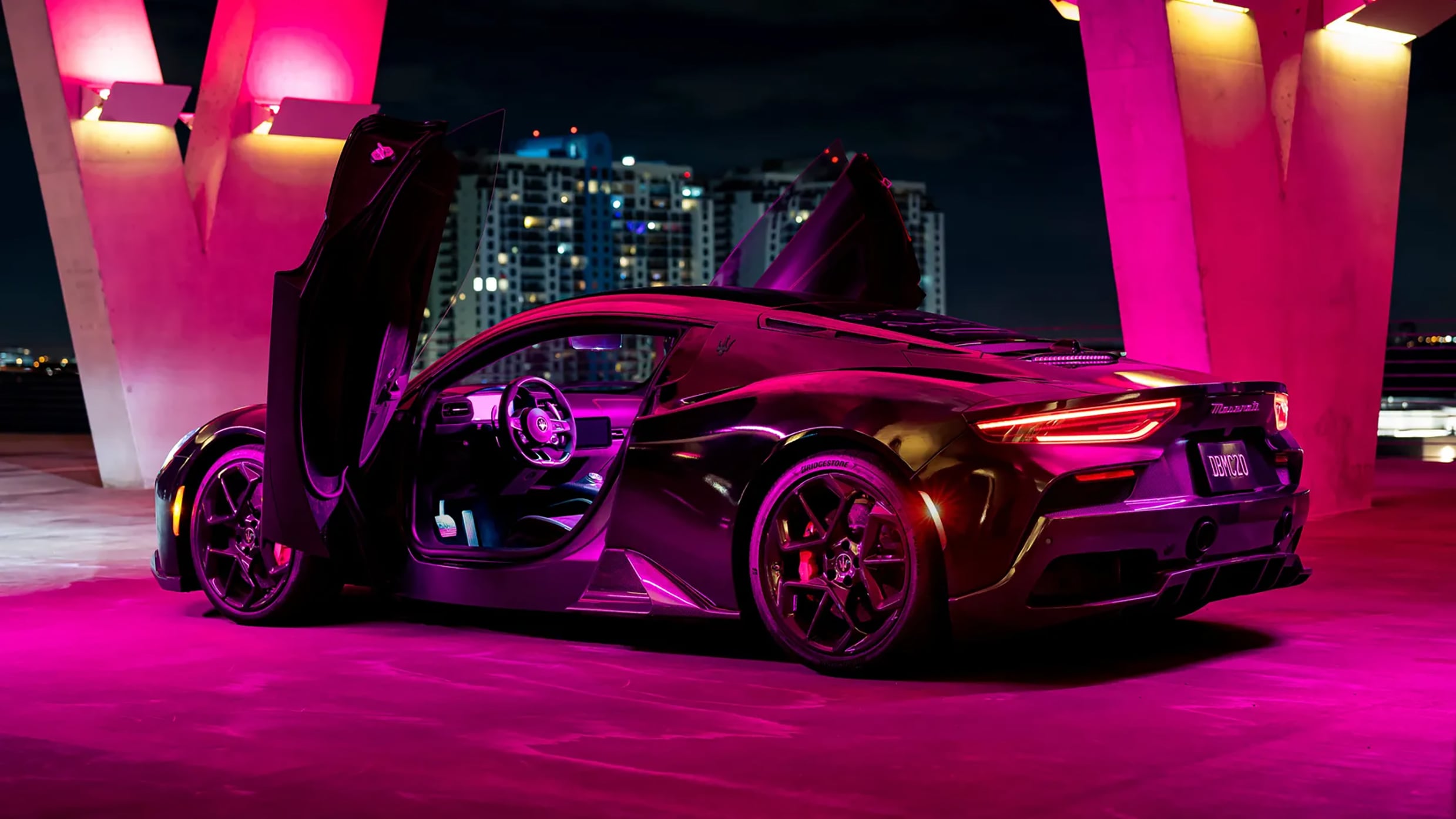 A Maserati MC20 Fuoriserie, the bespoke programme named in the Black Coffee Maserati court papers