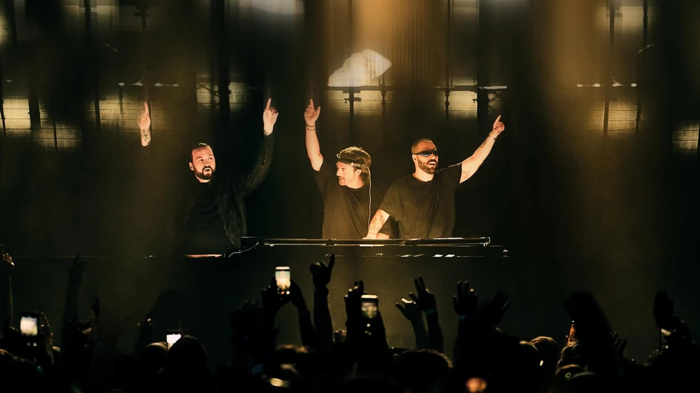Swedish House Mafia residency crowd at Ushuaia Ibiza 2026