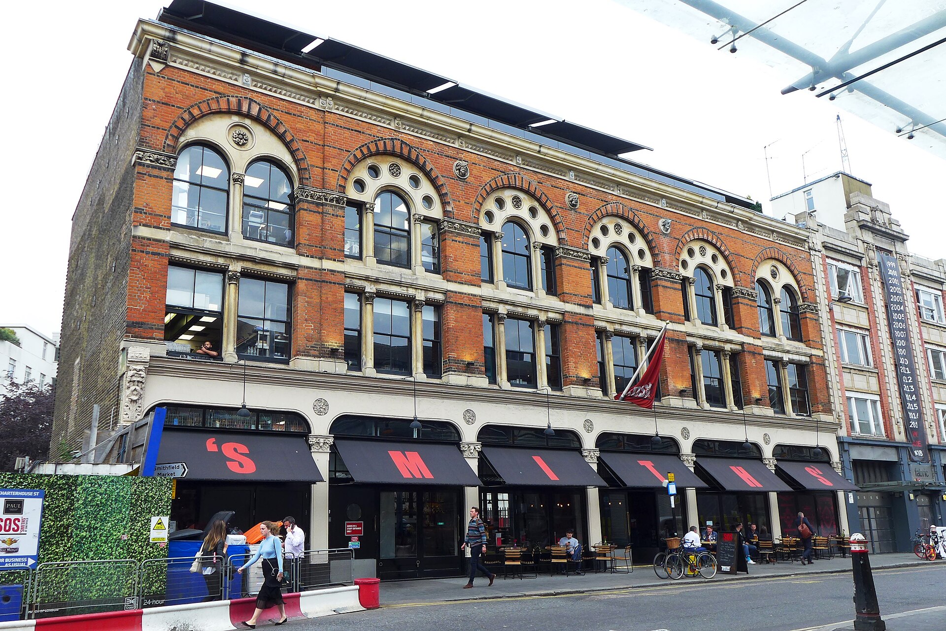 fabric nightclub on Charterhouse Street in Farringdon, London