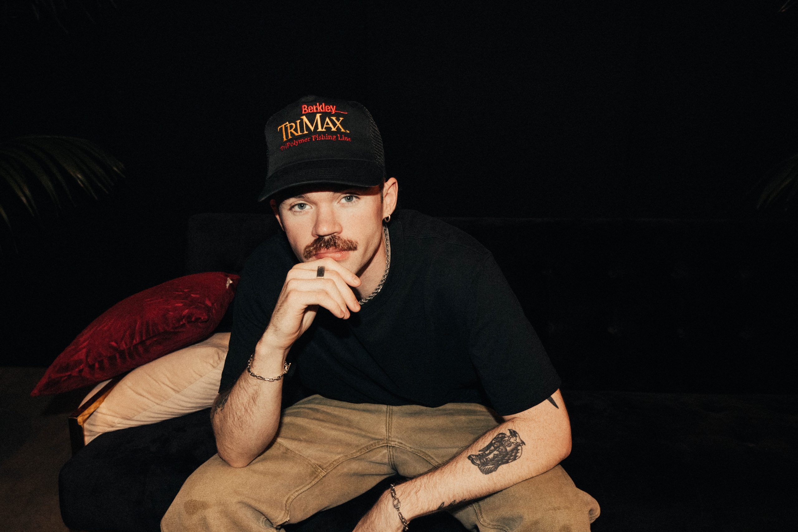 Dom Dolla performing live, the house and tech house producer who remixed Kylie Minogue at the AFL Grand Final