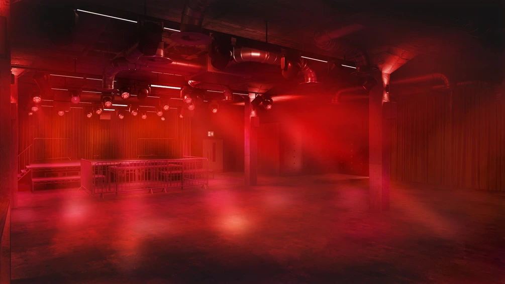 CGI rendering of Locker Manchester, the new 450 capacity club room at New Century