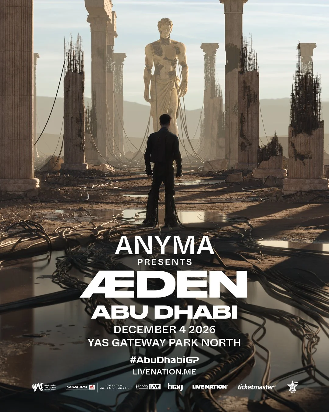 Anyma AEDEN Abu Dhabi date on 4 December 2026
