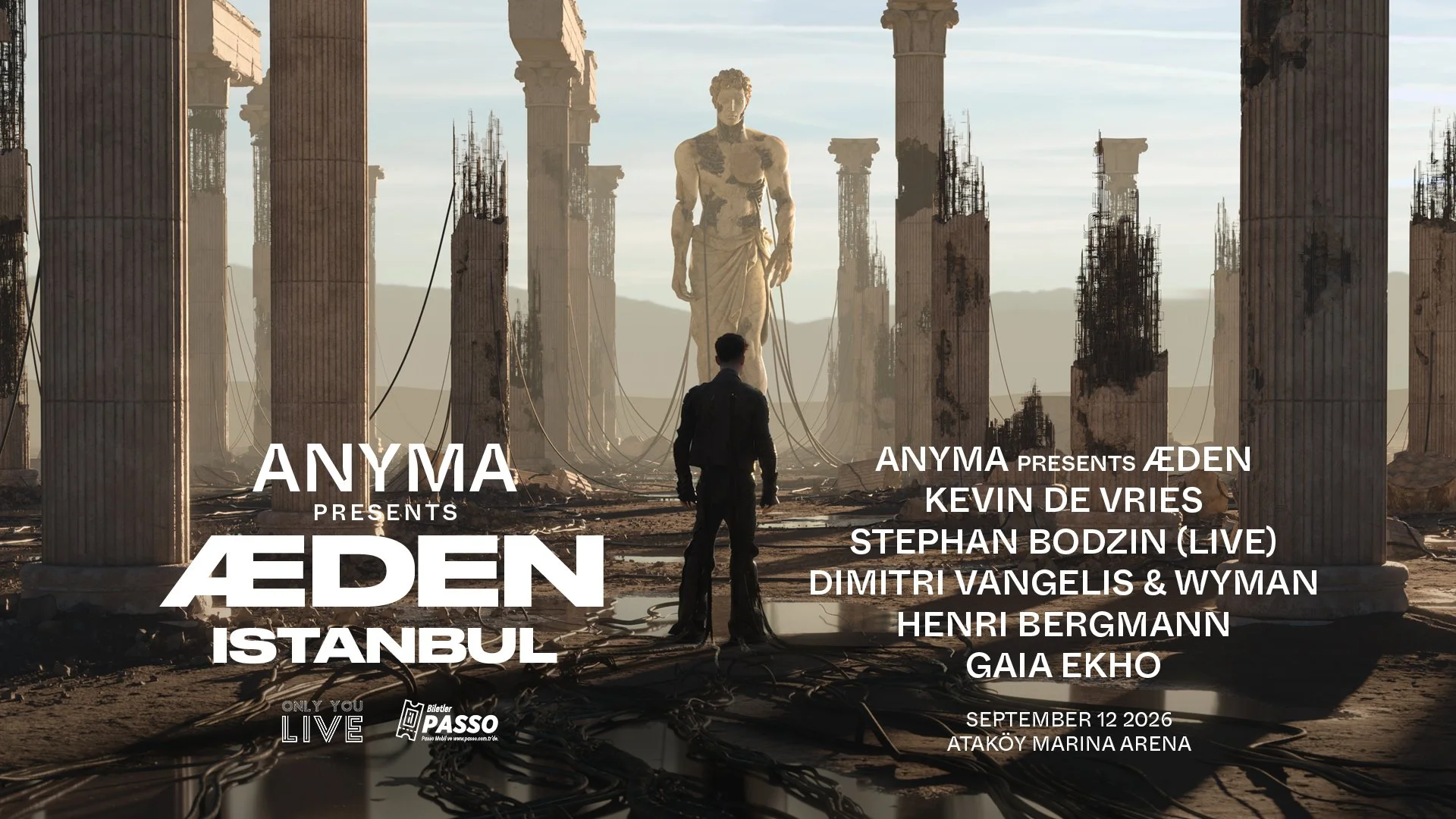 AEDEN 2026 stage visuals at the centre of the Anyma Istanbul cancellation