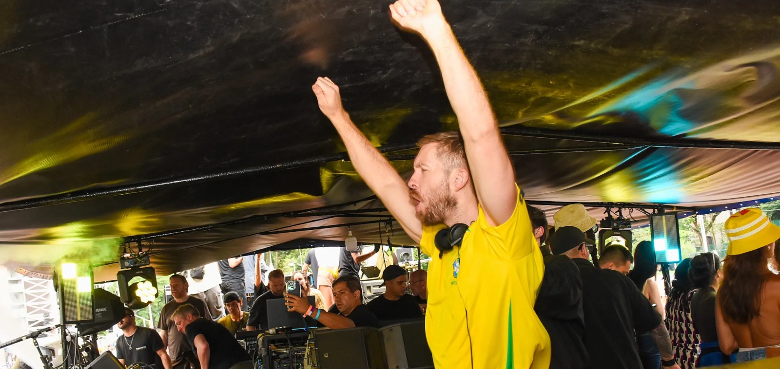 Calvin Harris Guinness World Record set at Bloco Skol in Sao Paulo
