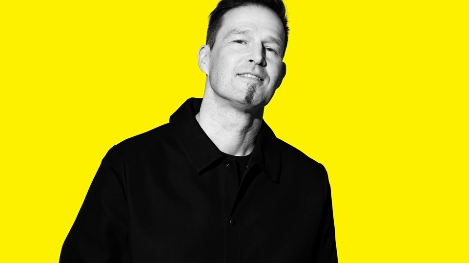 Darude, the Finnish producer behind Sandstorm, in a 2026 press portrait