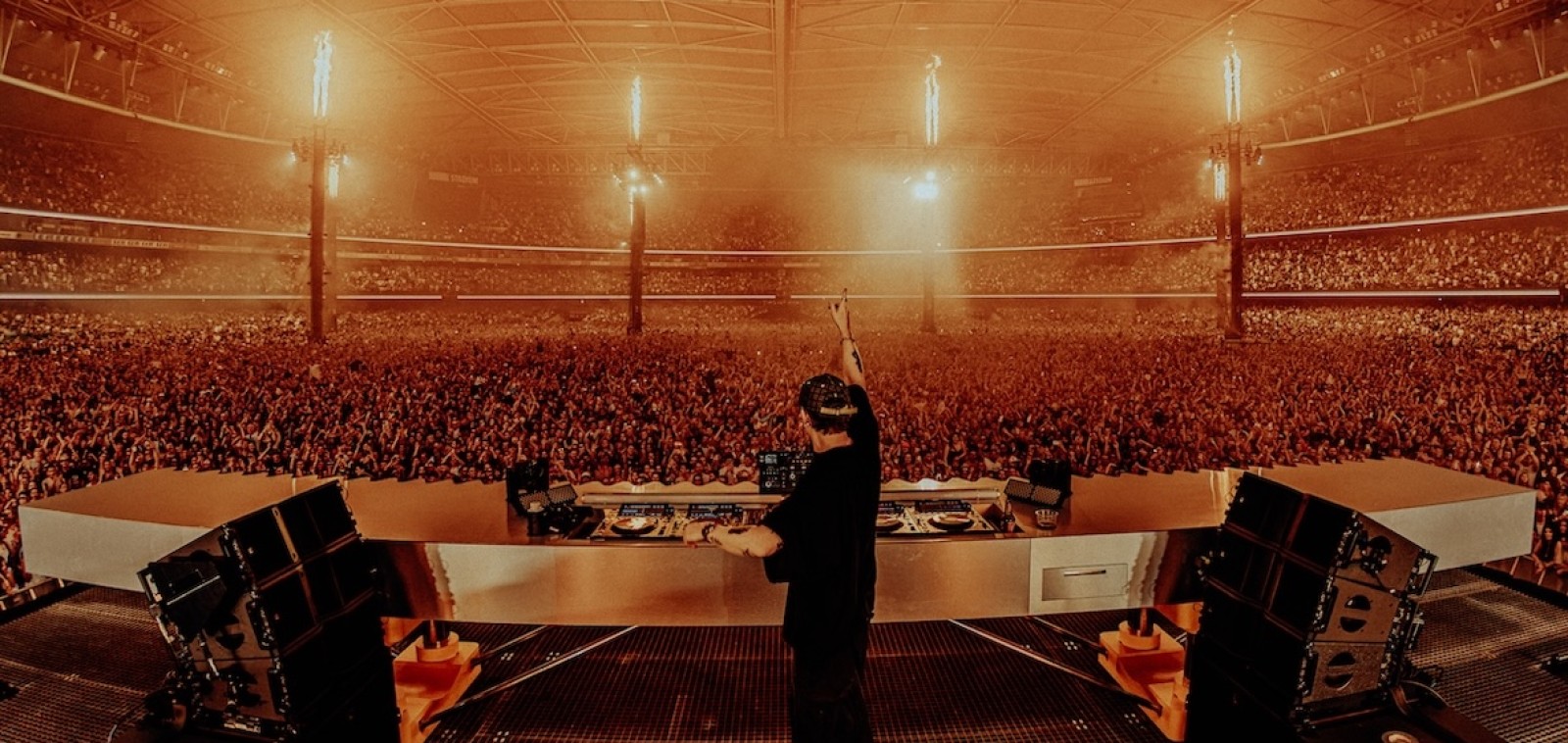 Dom Dolla Marvel Stadium show in Melbourne in front of 60,000 fans