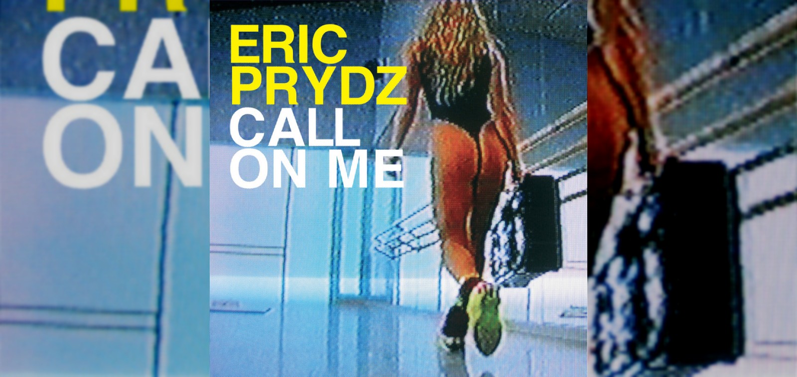 Eric Prydz Call on Me artwork on blurred background