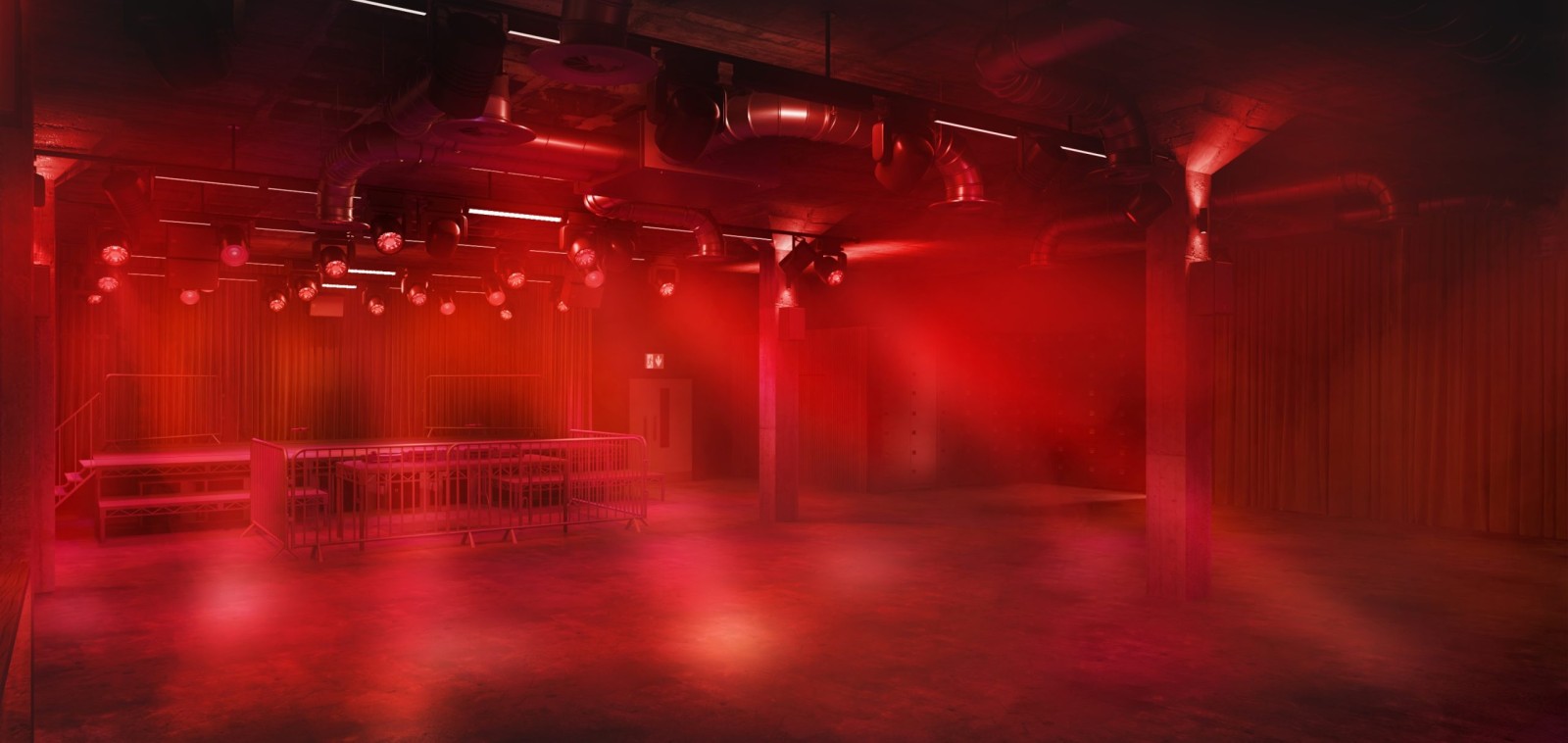 CGI rendering of Locker Manchester, the new 450 capacity club at New Century