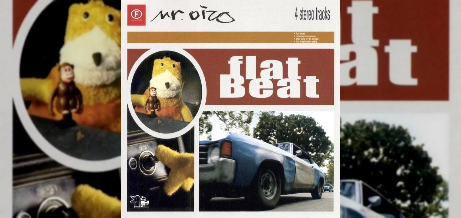 Mr Oizo Flat Beat single artwork