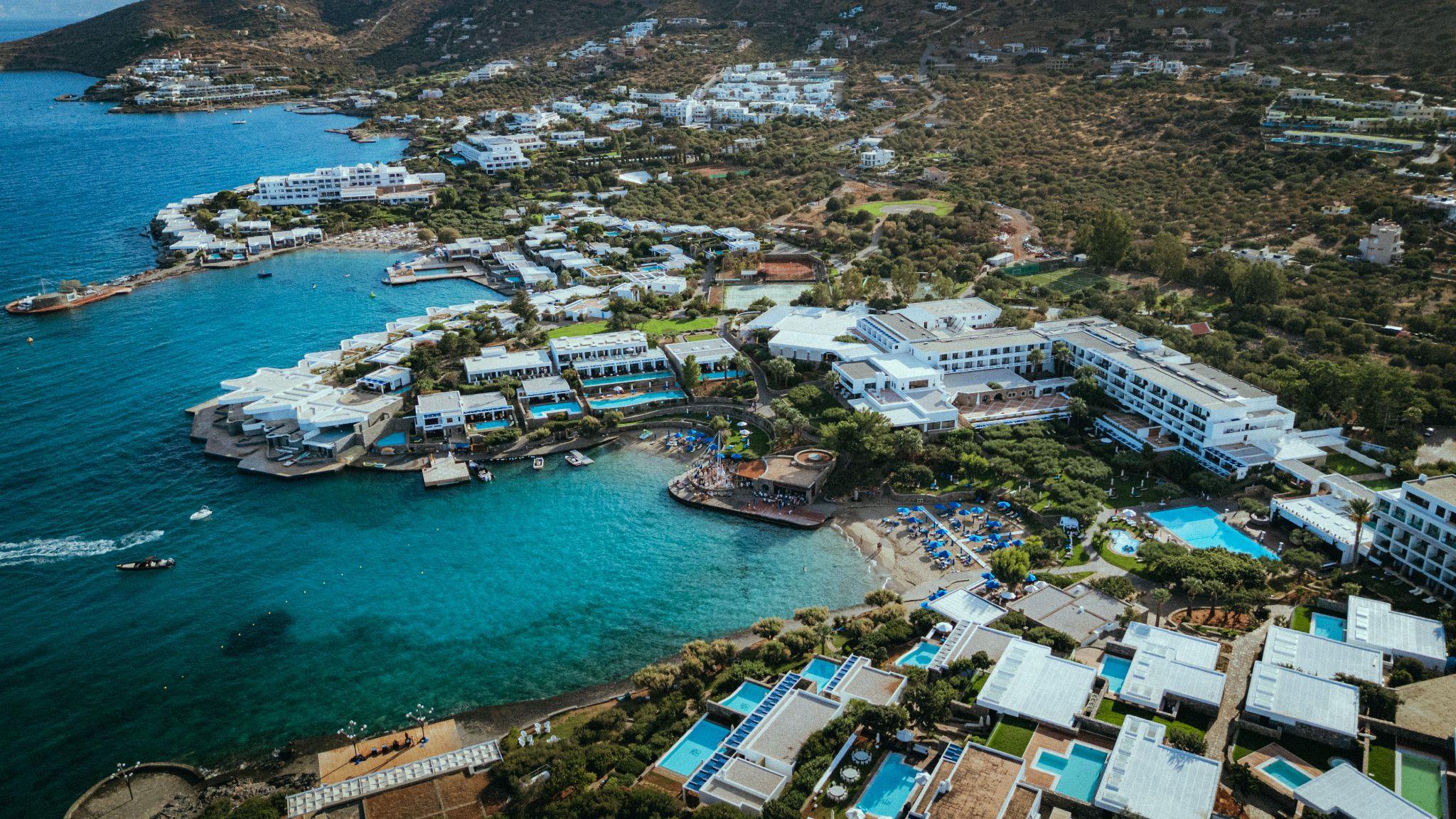 Elounda Bay Palace resort in Crete, home of Bateleur Festival