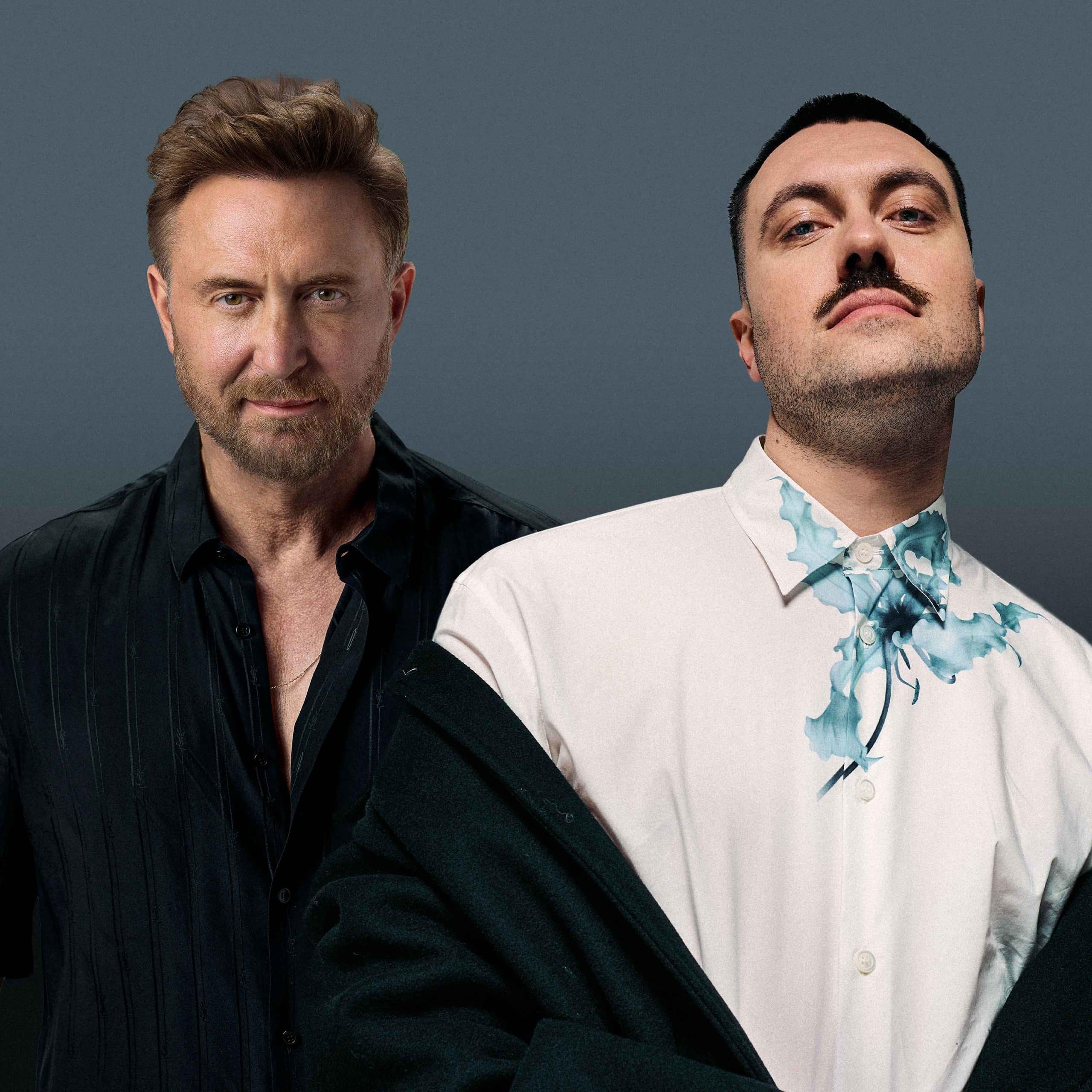 David Guetta and Marlon Hoffstadt press photo for Caught Up