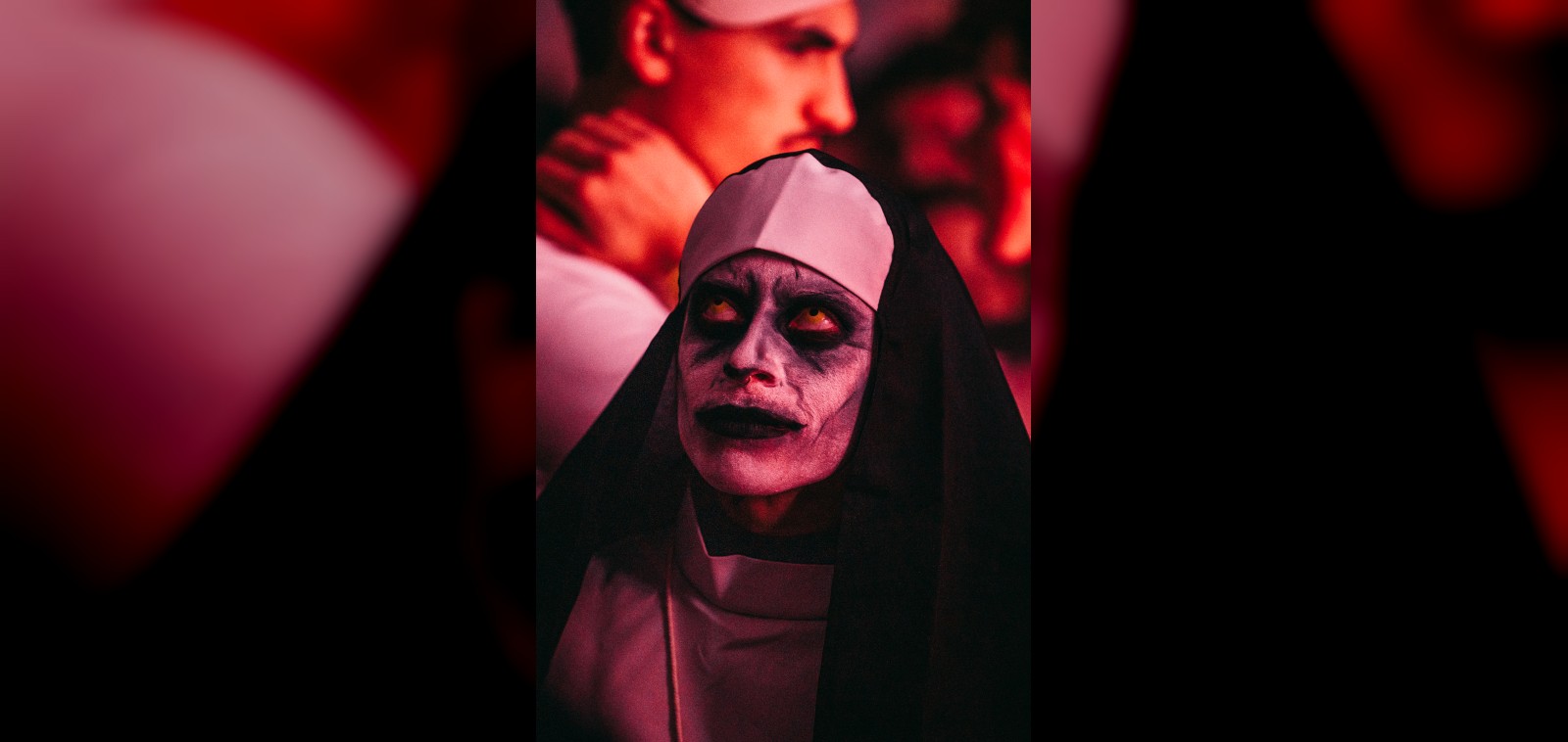 Halloween 2026 electronic music events: costumed festivalgoer at Monsterland Halloween Festival