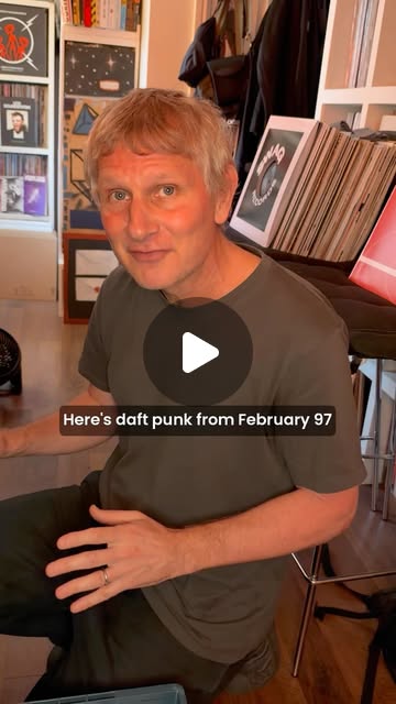 Ralph Lawson plays the restored Daft Punk February 1997 tape in his Instagram video