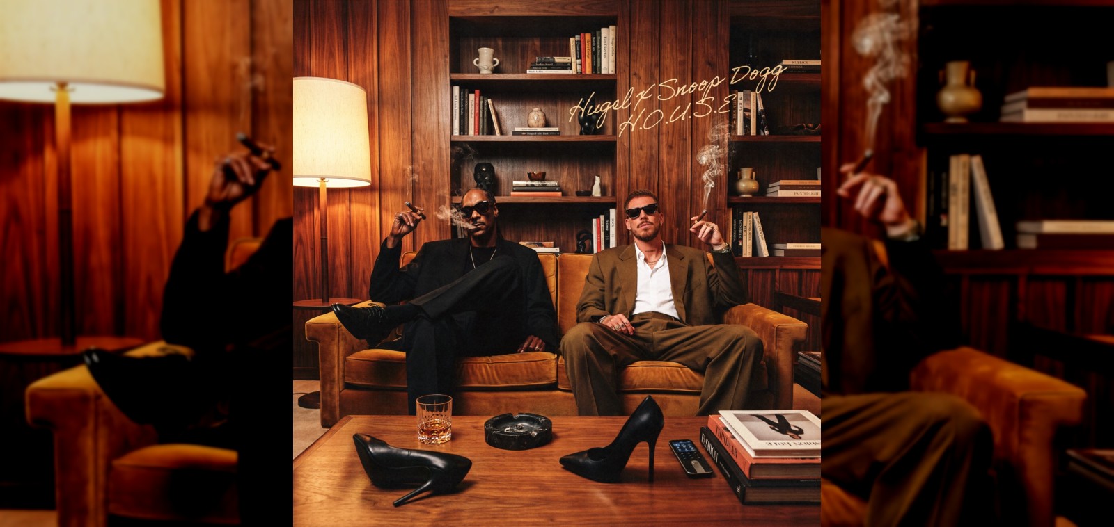 HUGEL Snoop Dogg H.O.U.S.E single cover artwork