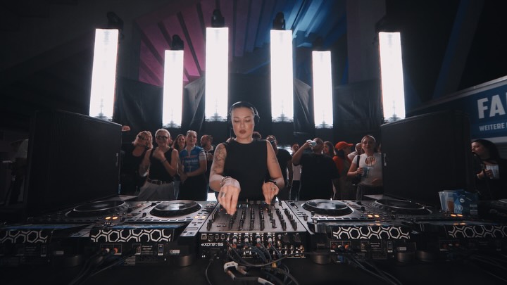 Nastia DJing at Amaya Festival in Karlsruhe, October 2026