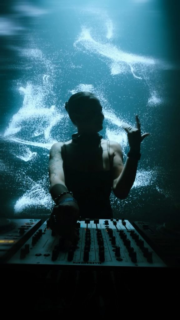 Nastia performing at Photon Klockworks in Lyon, 2026