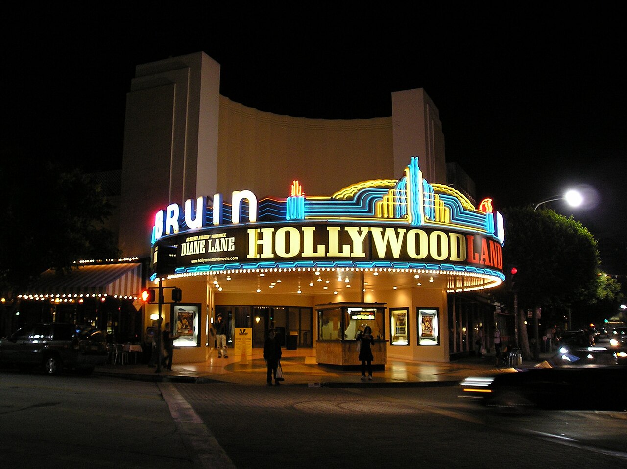The Bruin Theatre in Westwood, Los Angeles, where the Praise You video was filmed
