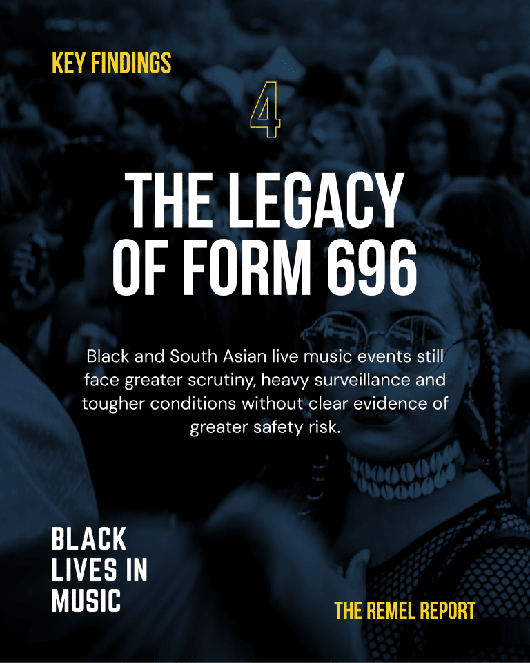 REMEL report key finding on the legacy of Form 696 in London music licensing