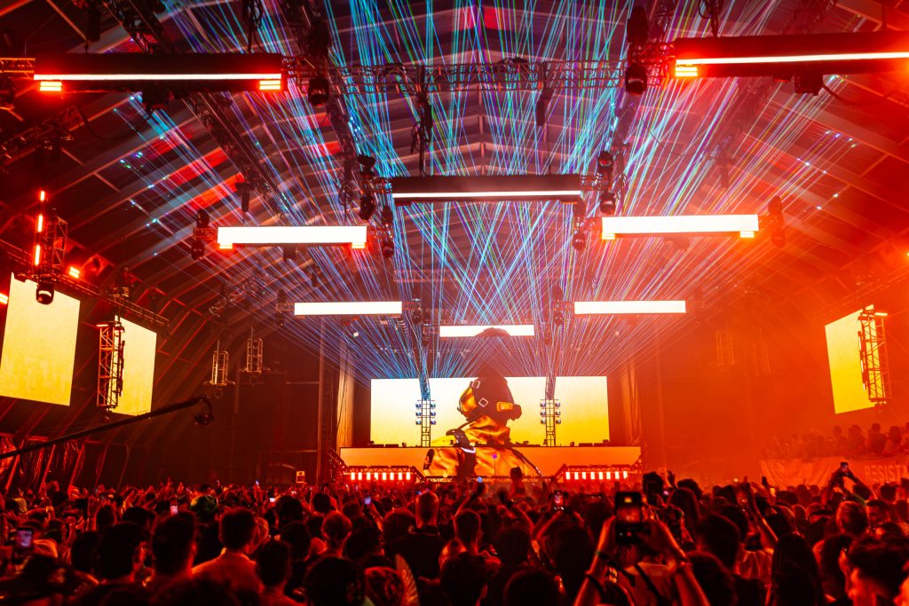 RESISTANCE Megastructure crowd at Ultra Miami 2026