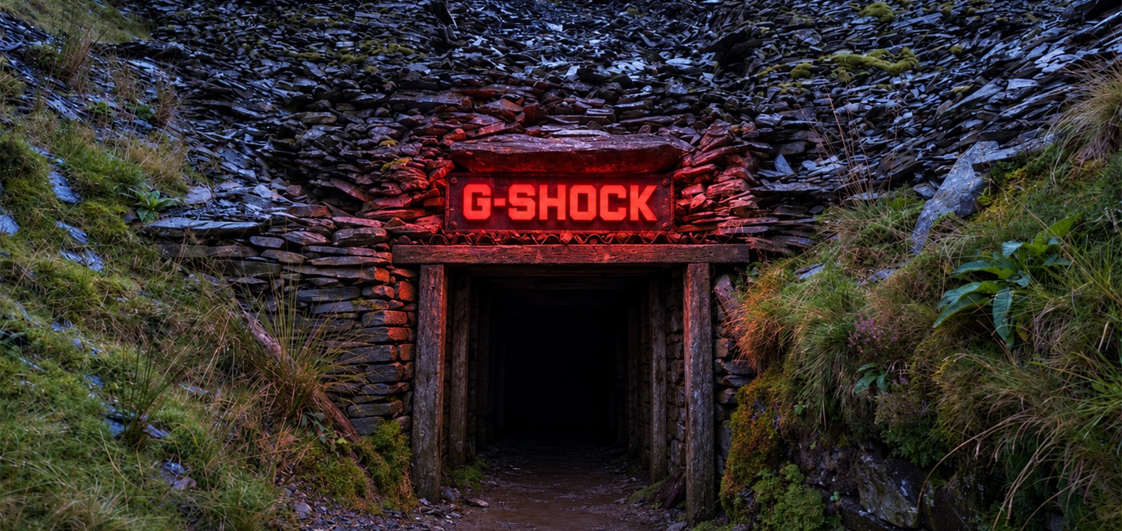 Roni Size deepest rave: Cwmorthin slate mine entrance in Eryri, Wales